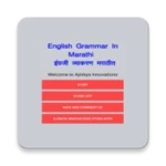 english grammar in marathi android application logo